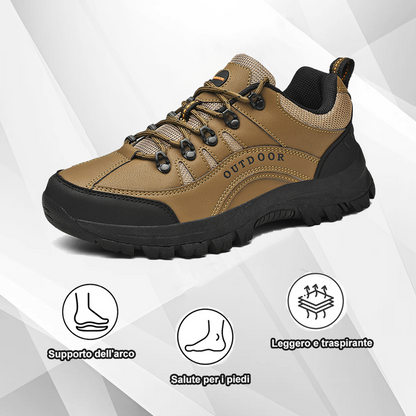 Scarpe ortopediche unisex DEVENP | Scarpe comode da trekking per esterni | Design ergonomico per alleviare il dolore alla schiena, alle articolazioni e ai piedi | Sconto del 50% a tempo limitato, fino a esaurimento scorte
