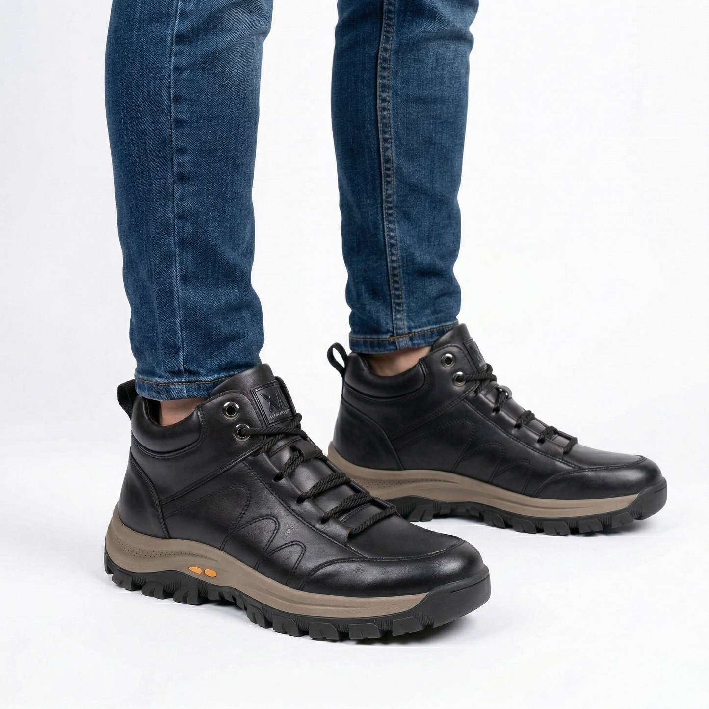 🔥Sconto del 50% oggi - Non perderlo!  🦶Scarpe in pelle di vitello italiana morbide e comode - Supporto dell'arco plantare - Impermeabili e antiscivolo