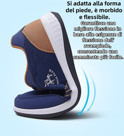 Scarpe ortopediche unisex DEVENP | Scarpe casual cucite a mano, comode e traspiranti | Progettate ergonomicamente per alleviare il dolore alla schiena, alle articolazioni e ai piedi | Sconto del 50% per un periodo limitato, fino a esaurimento scorte