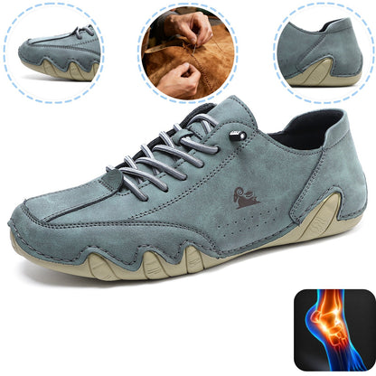 DEVENP® - Scarpe ortopediche ergonomiche in pelle, impermeabili, alleviano il dolore ai piedi - unisex