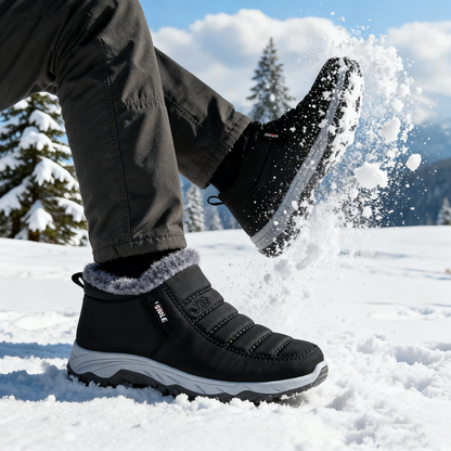 Scarpe ortopediche da donna DEVENP | Scarpe invernali con morbida fodera in lana | Design ergonomico per alleviare il dolore alla schiena, alle articolazioni e ai piedi | Sconto del 50% per un periodo limitato, fino a esaurimento scorte