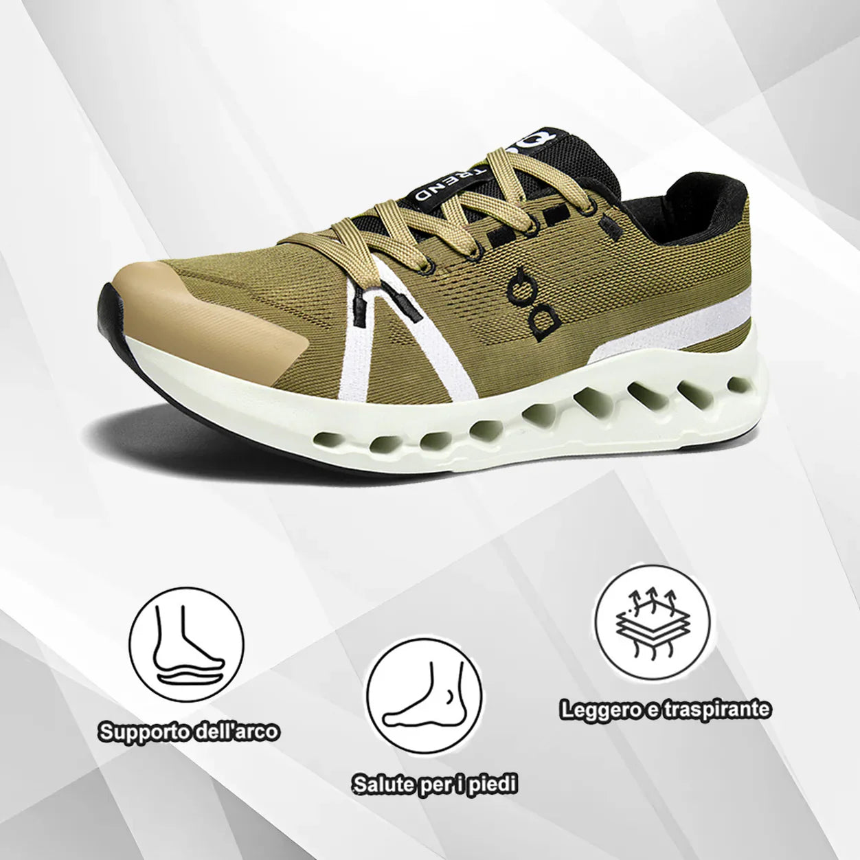 Scarpe ortopediche unisex DEVENP | Scarpe sportive leggere, comode e traspiranti | Progettate ergonomicamente per alleviare il dolore alla schiena, alle articolazioni e ai piedi | Sconto del 50% per un periodo limitato, fino a esaurimento scorte