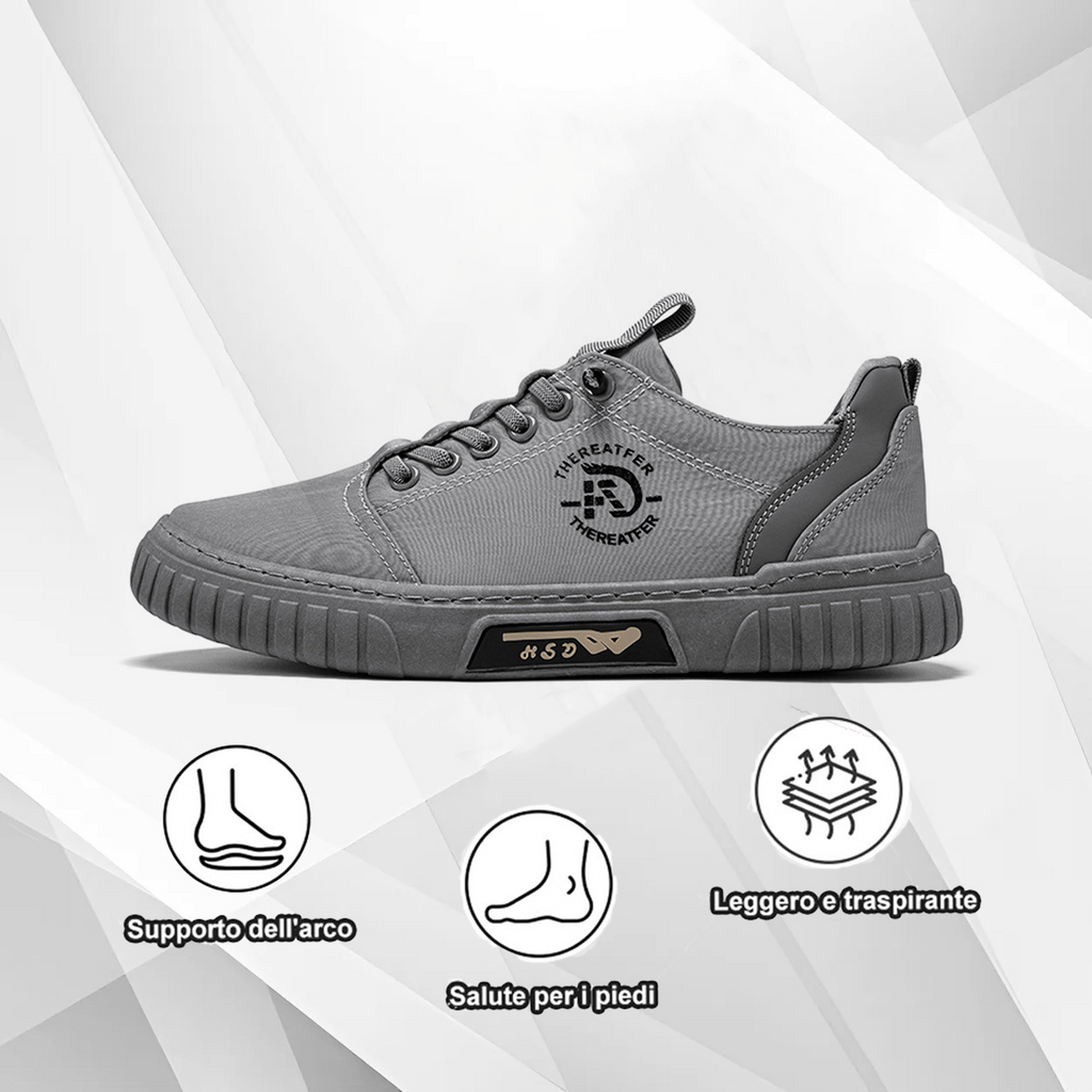 Scarpe ortopediche unisex DEVENP | Scarpe casual morbide, comode e traspiranti | Progettate ergonomicamente per alleviare il dolore alla schiena, alle articolazioni e ai piedi | Sconto del 50% per un periodo limitato, fino a esaurimento scorte