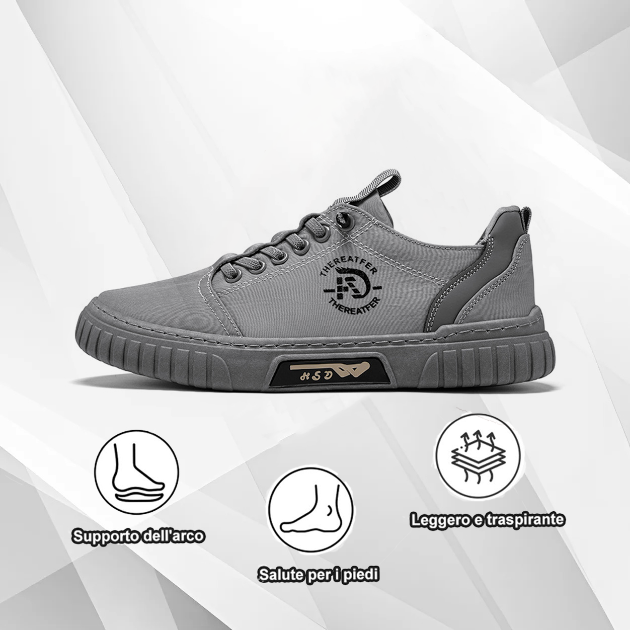 Scarpe ortopediche unisex DEVENP | Scarpe casual morbide, comode e traspiranti | Progettate ergonomicamente per alleviare il dolore alla schiena, alle articolazioni e ai piedi | Sconto del 50% per un periodo limitato, fino a esaurimento scorte