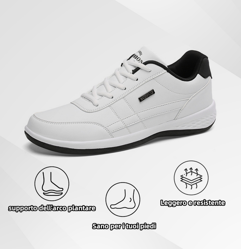 Scarpe ortopediche unisex DEVENP | Scarpe casual morbide, comode e traspiranti | Progettate ergonomicamente per alleviare il dolore alla schiena, alle articolazioni e ai piedi | Sconto del 50% per un periodo limitato, fino a esaurimento scorte