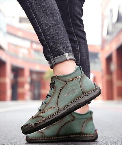 Scarpe ortopediche unisex DEVENP | Scarpe in pelle di vitello di prima qualità cucite a mano | Design ergonomico per alleviare il dolore alla schiena, alle articolazioni e ai piedi | Sconto del 50% per un periodo limitato, fino a esaurimento scorte
