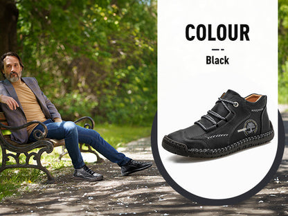 Scarpe ortopediche unisex DEVENP | Scarpe in pelle di vitello di prima qualità cucite a mano | Design ergonomico per alleviare il dolore alla schiena, alle articolazioni e ai piedi | Sconto del 50% per un periodo limitato, fino a esaurimento scorte