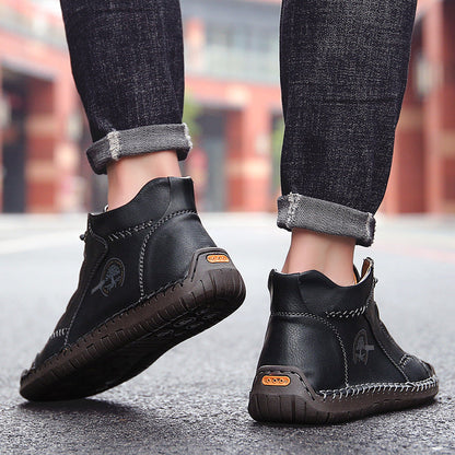 Scarpe ortopediche unisex DEVENP | Scarpe in pelle di vitello di prima qualità cucite a mano | Design ergonomico per alleviare il dolore alla schiena, alle articolazioni e ai piedi | Sconto del 50% per un periodo limitato, fino a esaurimento scorte
