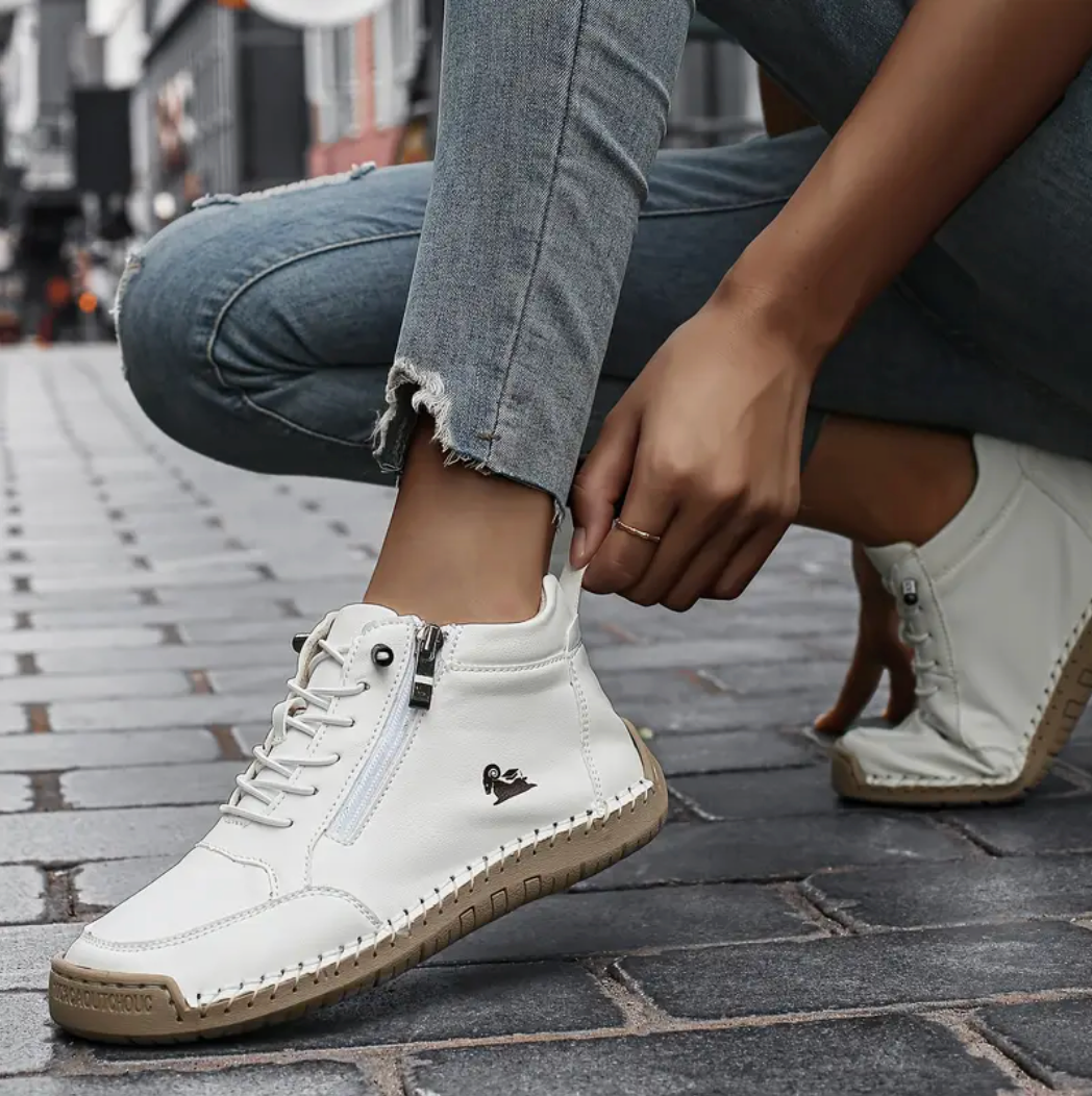 🔥 Sconto del 50% - Non lasciartelo sfuggire! Scarpe selezionate in pelle di vitello - scarpe ortopediche👞resistenti, antiscivolo e impermeabili ✅supporto dell'arco plantare, sollievo dal dolore, unisex