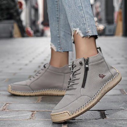 🔥Approfitta del 50% di Sconto oggi! 👞Cammina Senza Dolore: Scarpe Ortopediche in Vera Pelle di Vitello-Supporto dell'arco plantare, impermeabili e antiscivolo.