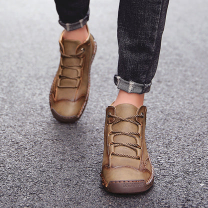 Scarpe ortopediche unisex DEVENP | Scarpe in pelle di vitello di prima qualità cucite a mano | Design ergonomico per alleviare il dolore alla schiena, alle articolazioni e ai piedi | Sconto del 50% per un periodo limitato, fino a esaurimento scorte