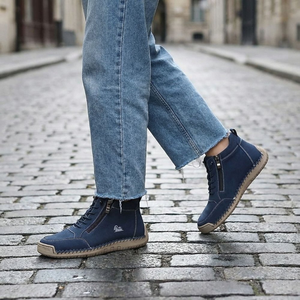 🔥Approfitta del 50% di Sconto oggi! 👞Cammina Senza Dolore: Scarpe Ortopediche in Vera Pelle di Vitello-Supporto dell'arco plantare, impermeabili e antiscivolo.