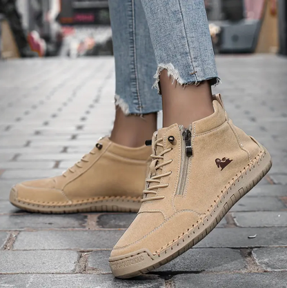 🔥Approfitta del 50% di Sconto oggi! 👞Cammina Senza Dolore: Scarpe Ortopediche in Vera Pelle di Vitello-Supporto dell'arco plantare, impermeabili e antiscivolo.