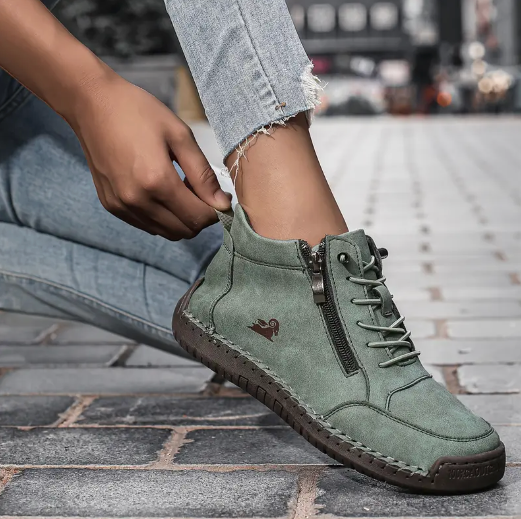🔥Approfitta del 50% di Sconto oggi! 👞Cammina Senza Dolore: Scarpe Ortopediche in Vera Pelle di Vitello-Supporto dell'arco plantare, impermeabili e antiscivolo.