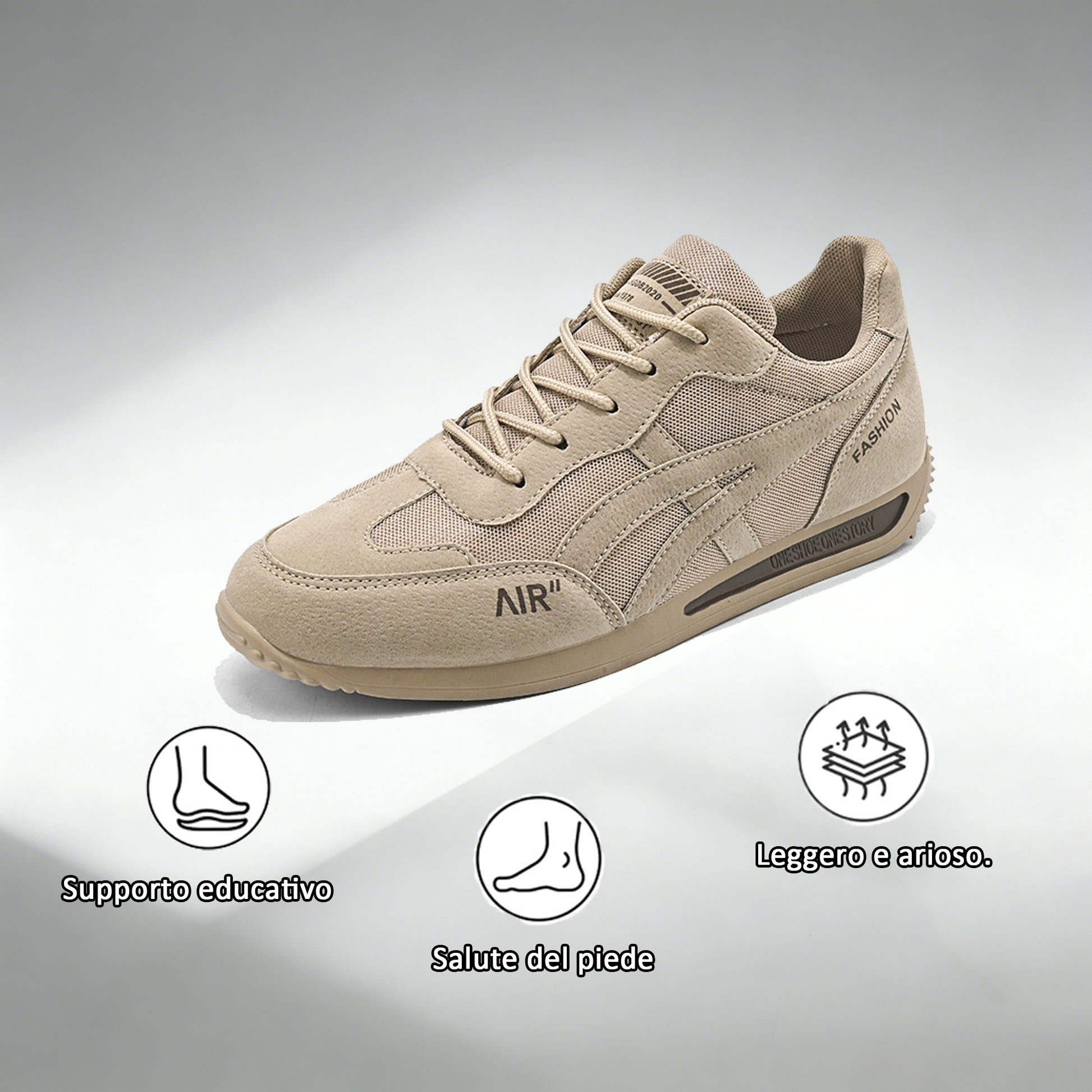 🔥 Sconto del 50% | Scarpe ortopediche CHARHAL® | Offrono supporto all'arco plantare, alleviano il dolore e facilitano la camminata | Adatte sia per uomo che per donna.