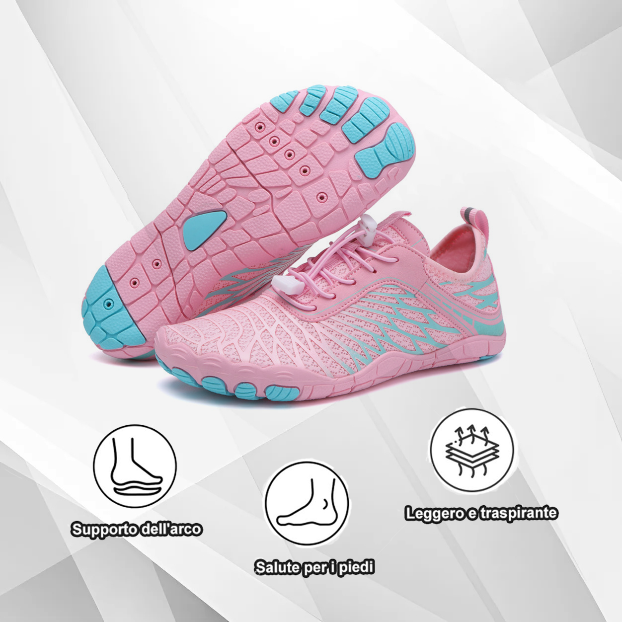 Scarpe ortopediche unisex DEVENP | Scarpe sportive leggere, comode e traspiranti | Progettate ergonomicamente per alleviare il dolore alla schiena, alle articolazioni e ai piedi | Sconto del 50% per un periodo limitato, fino a esaurimento scorte
