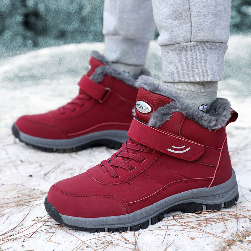 Scarpe invernali in pelle scamosciata ortopedica DEVENP | Scarpe calde e di sicurezza con fodera in lana | Design ergonomico per alleviare il dolore a schiena, piedi e dolori | 🔥Sconto del 50% a tempo limitato, fino a esaurimento scorte