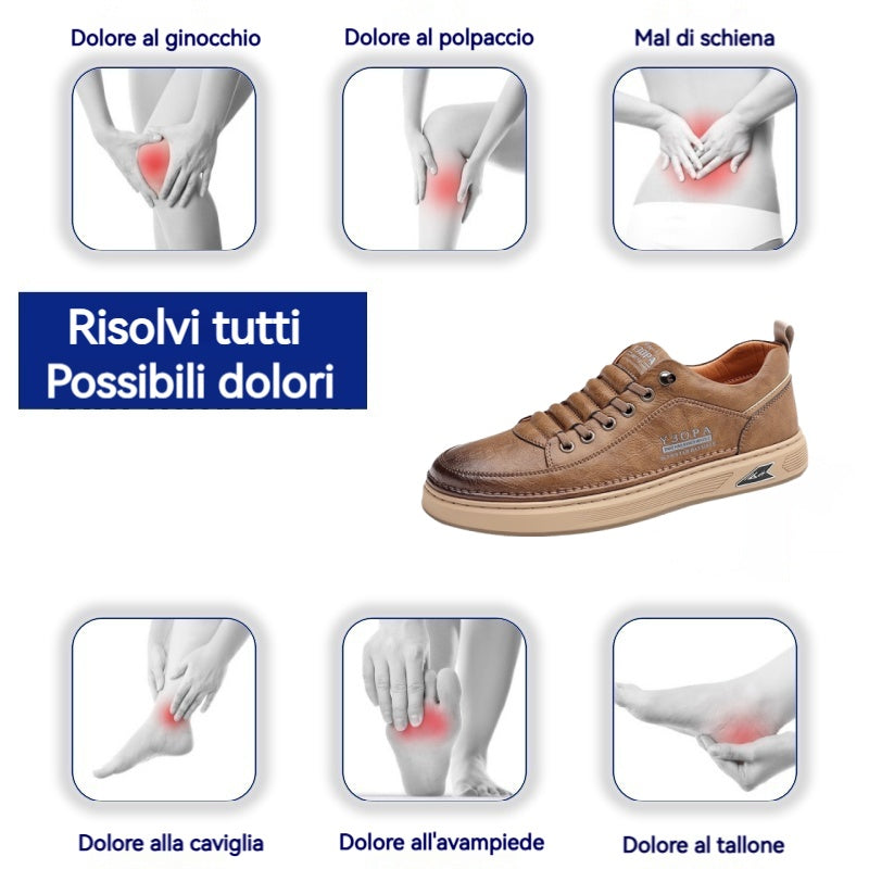⏰Sconto del 70% per un periodo limitato🔥Scarpe ortopediche impermeabili ed eleganti da uomo👞: migliorano la postura e consentono di camminare e stare in piedi senza dolore