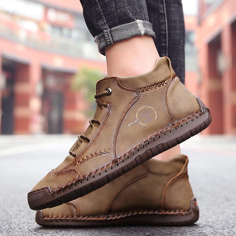 Scarpe ortopediche Linokyr® - Adatte per camminare tutto il giorno, alleviano il dolore a piedi, ginocchia e schiena - Realizzate a mano in vera pelle.