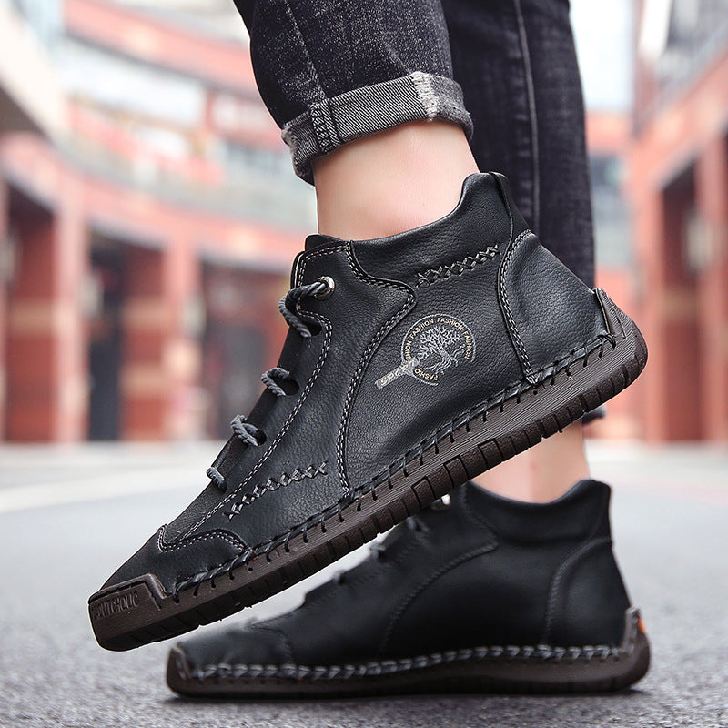 Scarpe ortopediche Linokyr® - Adatte per camminare tutto il giorno, alleviano il dolore a piedi, ginocchia e schiena - Realizzate a mano in vera pelle.
