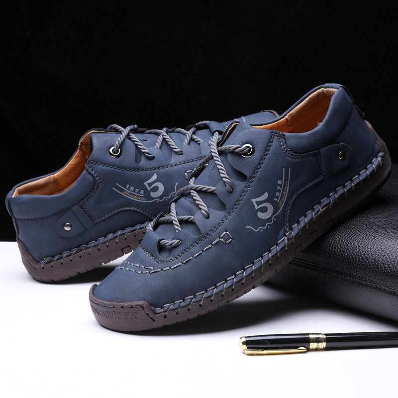 Scarpe ortopediche unisex DEVENP | Scarpe casual in vera pelle cucite a mano | Progettate ergonomicamente per alleviare il dolore alla schiena, alle articolazioni e ai piedi | Sconto del 50% per un periodo limitato, fino a esaurimento scorte