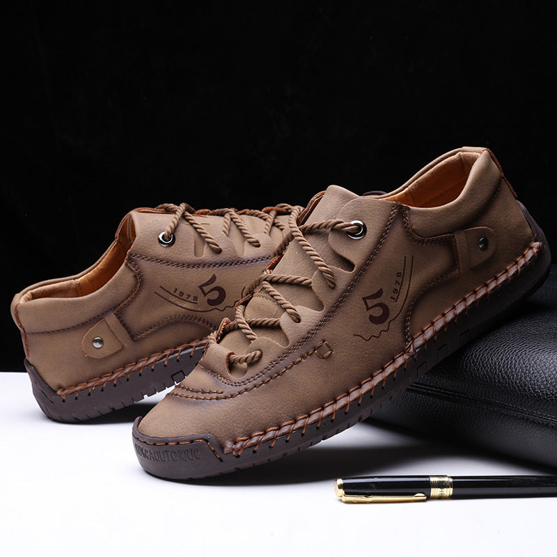 Scarpe ortopediche unisex DEVENP | Scarpe casual in vera pelle cucite a mano | Progettate ergonomicamente per alleviare il dolore alla schiena, alle articolazioni e ai piedi | Sconto del 50% per un periodo limitato, fino a esaurimento scorte
