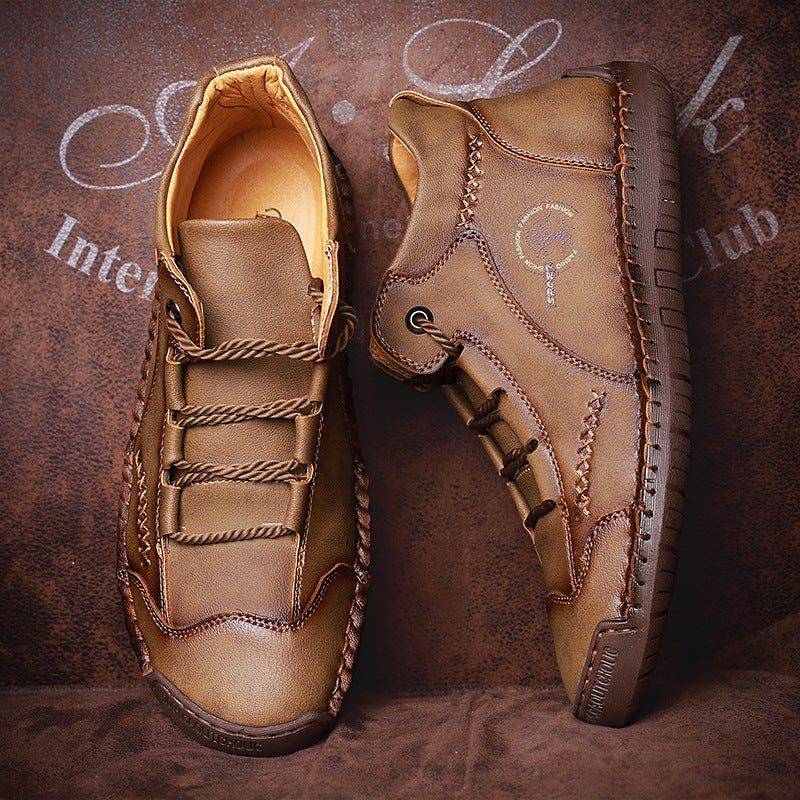 Scarpe ortopediche Linokyr® - Adatte per camminare tutto il giorno, alleviano il dolore a piedi, ginocchia e schiena - Realizzate a mano in vera pelle.