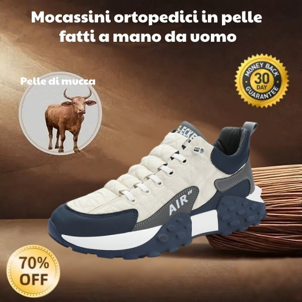CHARHAL® – Cucito a mano, comodo e antiscivolo, offre un supporto naturale e corregge la postura del piede, novità del 2026.