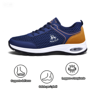 Scarpe ortopediche unisex DEVENP | Scarpe sportive morbide, comode e traspiranti | Progettate ergonomicamente per alleviare il dolore alla schiena, alle articolazioni e ai piedi | Sconto del 50% per un periodo limitato, fino a esaurimento scorte