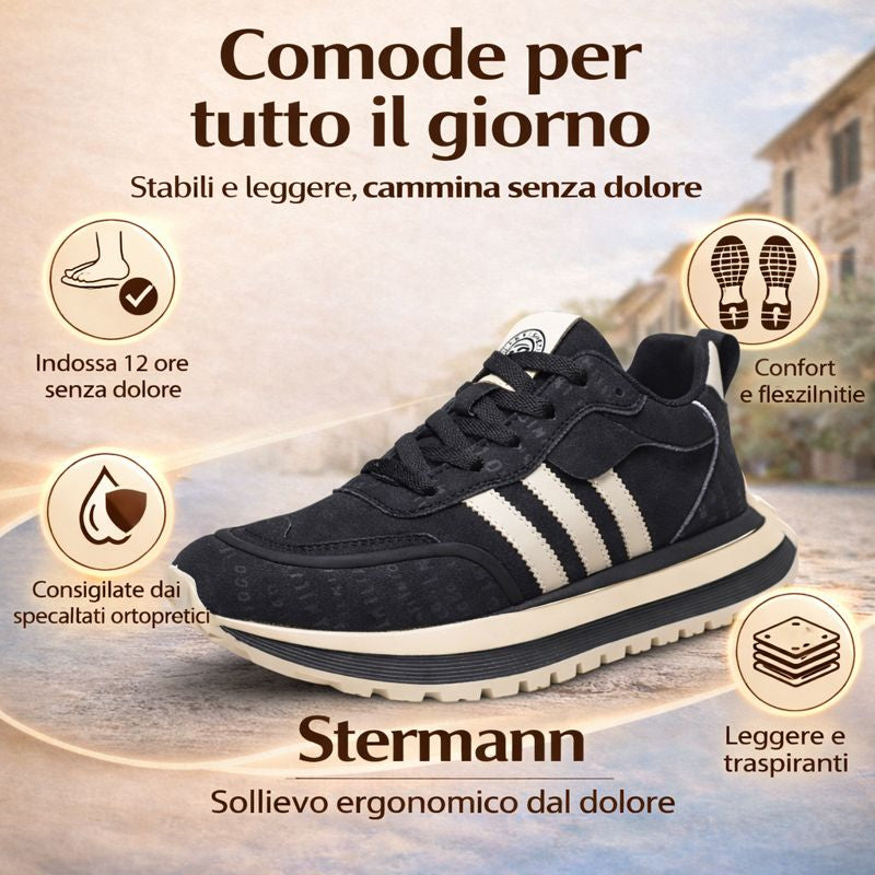 🔴Adatto per le passeggiate e gli spostamenti quotidiani👨‍🍼 per uomini over 45 che non vogliono rinunciare allo stile: scarpe da uomo in pelle scamosciata antiscivolo, impermeabili e comode