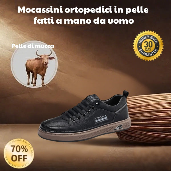 ⏰Sconto del 70% per un periodo limitato🔥Scarpe ortopediche impermeabili ed eleganti da uomo👞: migliorano la postura e consentono di camminare e stare in piedi senza dolore