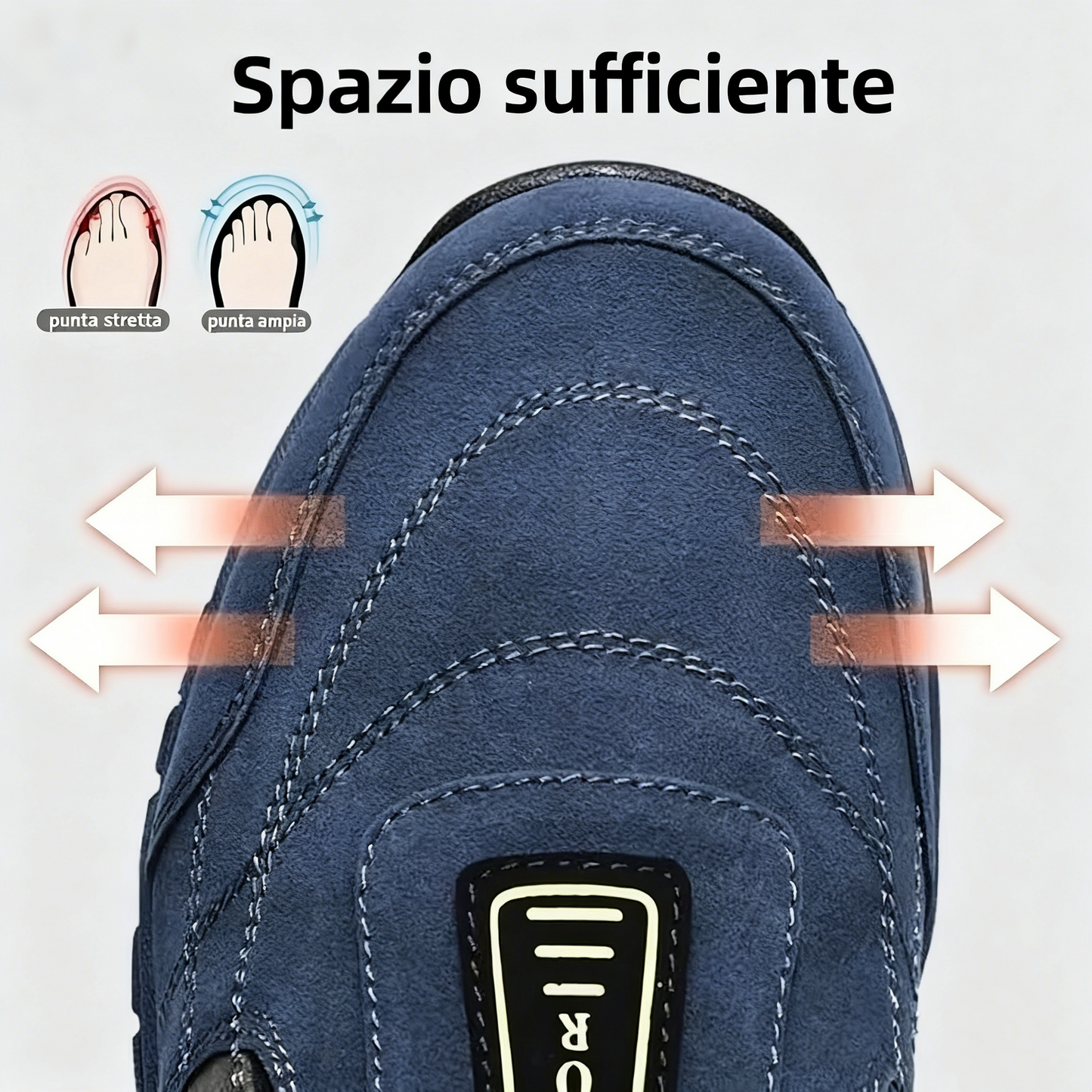 🔥Ultimo giorno! Sconto del 50%!⏰Scarpe ortopediche da uomo di lusso dal design ergonomico✅ Morbide, comode e con un supporto eccellente🦶 - Allevia efficacemente il dolore ai piedi