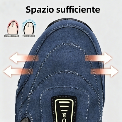 🔥Ultimo giorno! Sconto del 50%!⏰Scarpe ortopediche da uomo di lusso dal design ergonomico✅ Morbide, comode e con un supporto eccellente🦶 - Allevia efficacemente il dolore ai piedi
