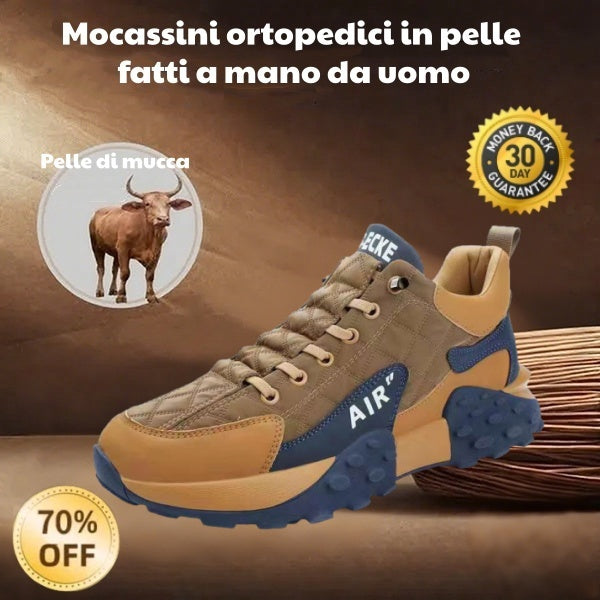 CHARHAL® – Cucito a mano, comodo e antiscivolo, offre un supporto naturale e corregge la postura del piede, novità del 2026.