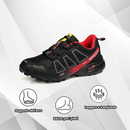 (🔥Sconto del 50% oggi - acquista ora!)Luymen Scarpe da trekking sportive alla moda per la corsa all'aperto - anti-collisione e resistenti all'usura ergonomiche！