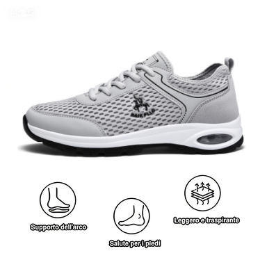 Scarpe ortopediche unisex DEVENP | Scarpe sportive morbide, comode e traspiranti | Progettate ergonomicamente per alleviare il dolore alla schiena, alle articolazioni e ai piedi | Sconto del 50% per un periodo limitato, fino a esaurimento scorte
