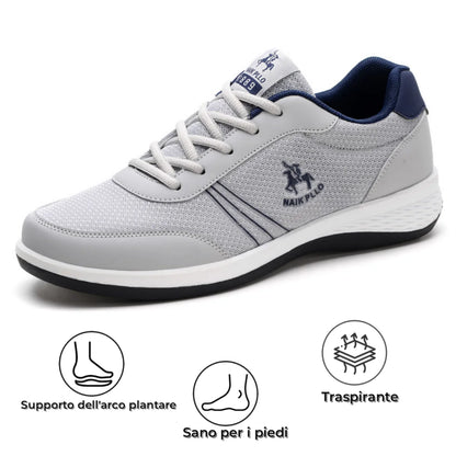 Scarpe ortopediche unisex DEVENP | Scarpe casual cucite a mano, comode e traspiranti | Progettate ergonomicamente per alleviare il dolore alla schiena, alle articolazioni e ai piedi | Sconto del 50% per un periodo limitato, fino a esaurimento scorte