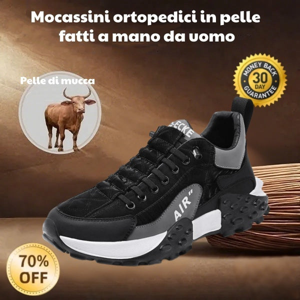CHARHAL® – Cucito a mano, comodo e antiscivolo, offre un supporto naturale e corregge la postura del piede, novità del 2026.