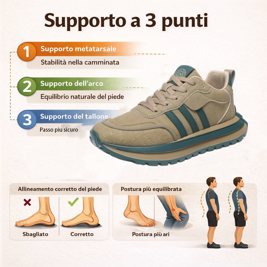 🔴Adatto per le passeggiate e gli spostamenti quotidiani👨‍🍼 per uomini over 45 che non vogliono rinunciare allo stile: scarpe da uomo in pelle scamosciata antiscivolo, impermeabili e comode