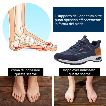 Scarpe ortopediche unisex CHARHAL® | Scarpe sportive morbide, comode e traspiranti | Progettate ergonomicamente per alleviare il dolore alla schiena, alle articolazioni e ai piedi | Sconto del 50% per un periodo limitato, fino a esaurimento scorte
