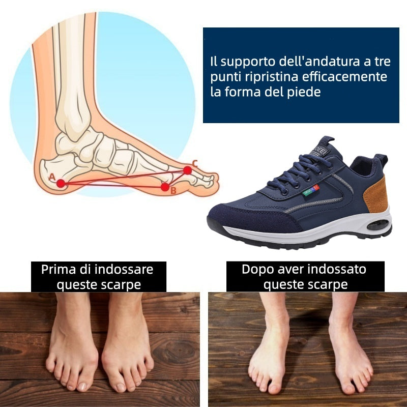 Scarpe ortopediche unisex DEVENP | Scarpe sportive morbide, comode e traspiranti | Progettate ergonomicamente per alleviare il dolore alla schiena, alle articolazioni e ai piedi | Sconto del 50% per un periodo limitato, fino a esaurimento scorte