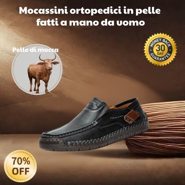 ⏰Sconto del 70% per un periodo limitato: non perdere questa opportunità🔥Scarpe ortopediche impermeabili ed eleganti da uomo👞: migliorano la postura e consentono di camminare e stare in piedi senza dolore