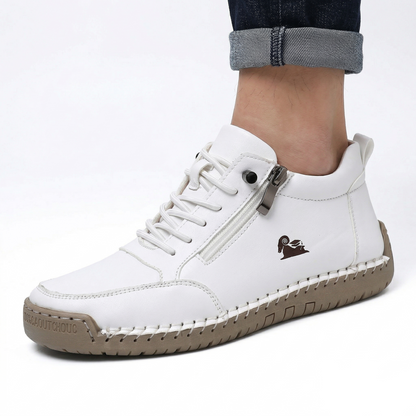🔥 Sconto del 50% - Non lasciartelo sfuggire! Scarpe selezionate in pelle di vitello - scarpe ortopediche👞resistenti, antiscivolo e impermeabili ✅supporto dell'arco plantare, sollievo dal dolore, unisex