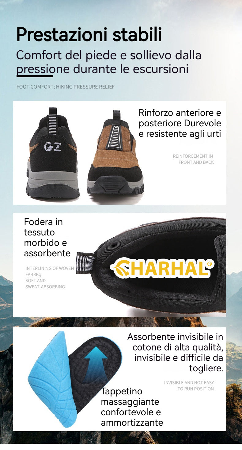 CHARHAL® – Calzature ortopediche mediche dal design ergonomico che alleviano il dolore alla schiena, alle articolazioni e alle gambe.