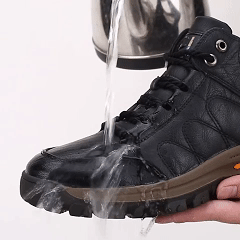 🔥Sconto del 50% oggi - Non perderlo!  🦶Scarpe in pelle di vitello italiana morbide e comode - Supporto dell'arco plantare - Impermeabili e antiscivolo
