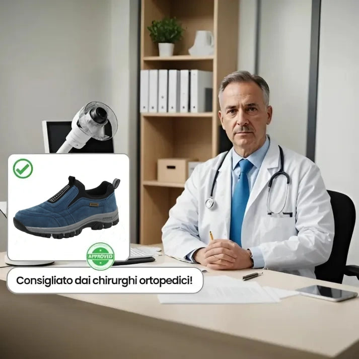 🔥Ultimo giorno! Sconto del 50%!⏰Scarpe ortopediche da uomo di lusso dal design ergonomico✅ Morbide, comode e con un supporto eccellente🦶 - Allevia efficacemente il dolore ai piedi