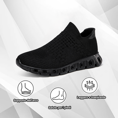 Scarpe ortopediche unisex DEVENP | Mocassini morbidi, traspiranti e antiscivolo | Progettati ergonomicamente per alleviare il dolore alla schiena, alle articolazioni e ai piedi | Sconto del 50% per un periodo limitato, fino a esaurimento scorte