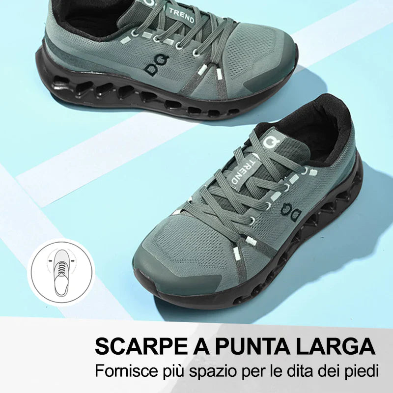 Scarpe ortopediche unisex DEVENP | Scarpe sportive leggere, comode e traspiranti | Progettate ergonomicamente per alleviare il dolore alla schiena, alle articolazioni e ai piedi | Sconto del 50% per un periodo limitato, fino a esaurimento scorte