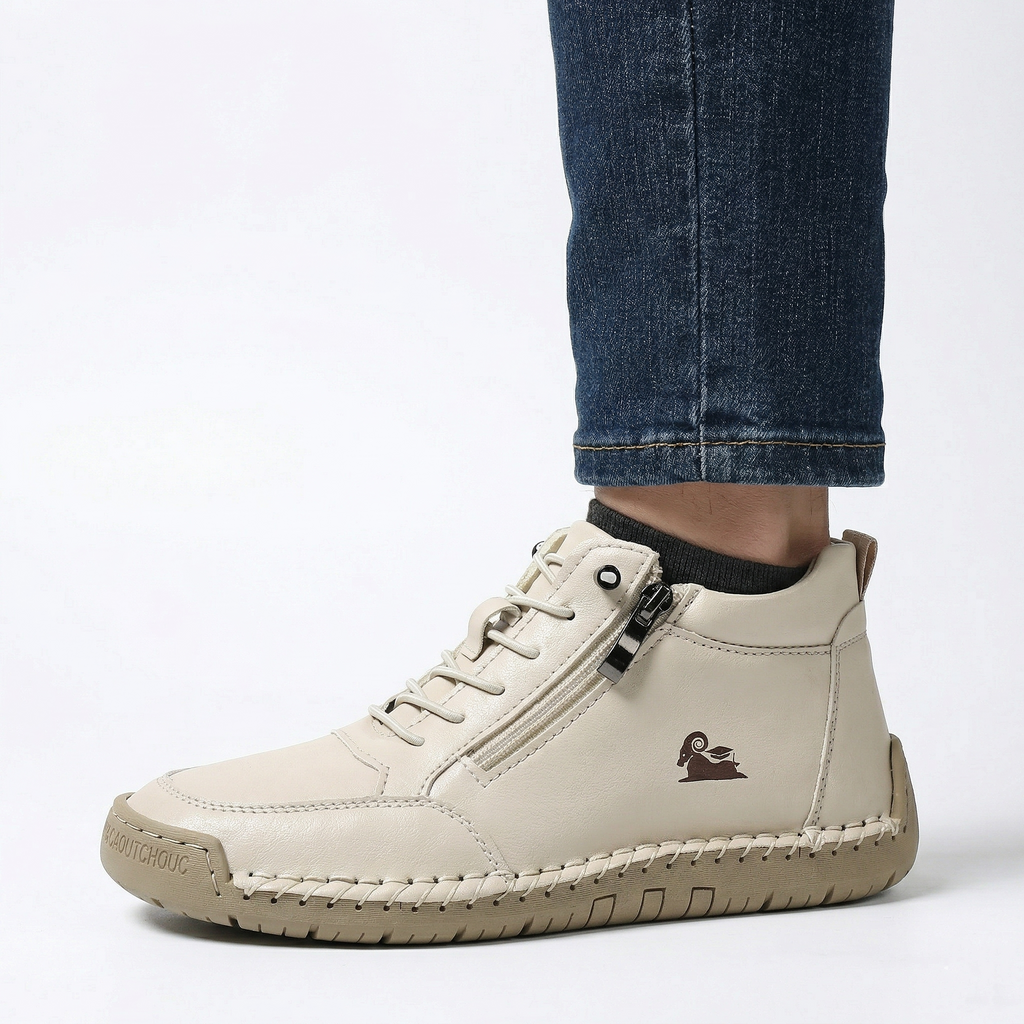 🔥Approfitta del 50% di Sconto oggi! 👞Cammina Senza Dolore: Scarpe Ortopediche in Vera Pelle di Vitello-Supporto dell'arco plantare, impermeabili e antiscivolo.