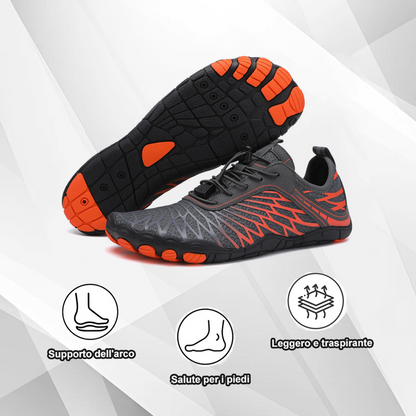 Scarpe ortopediche unisex DEVENP | Scarpe sportive leggere, comode e traspiranti | Progettate ergonomicamente per alleviare il dolore alla schiena, alle articolazioni e ai piedi | Sconto del 50% per un periodo limitato, fino a esaurimento scorte